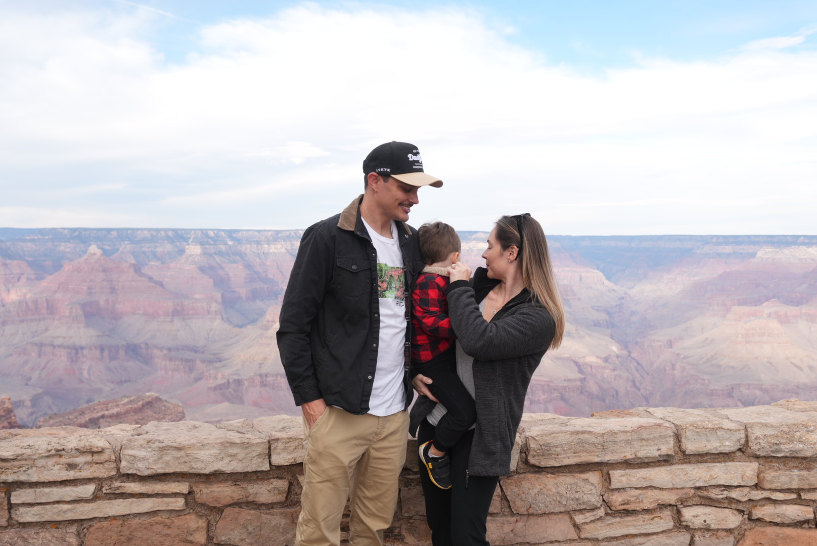 Tyler LaRocca with family